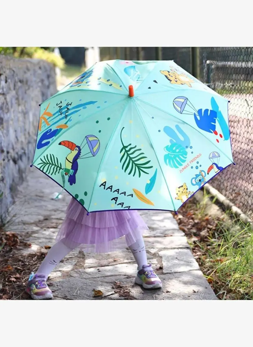 Milk&moo Jungle Friends Çocuk Şemsiyesi Unisex