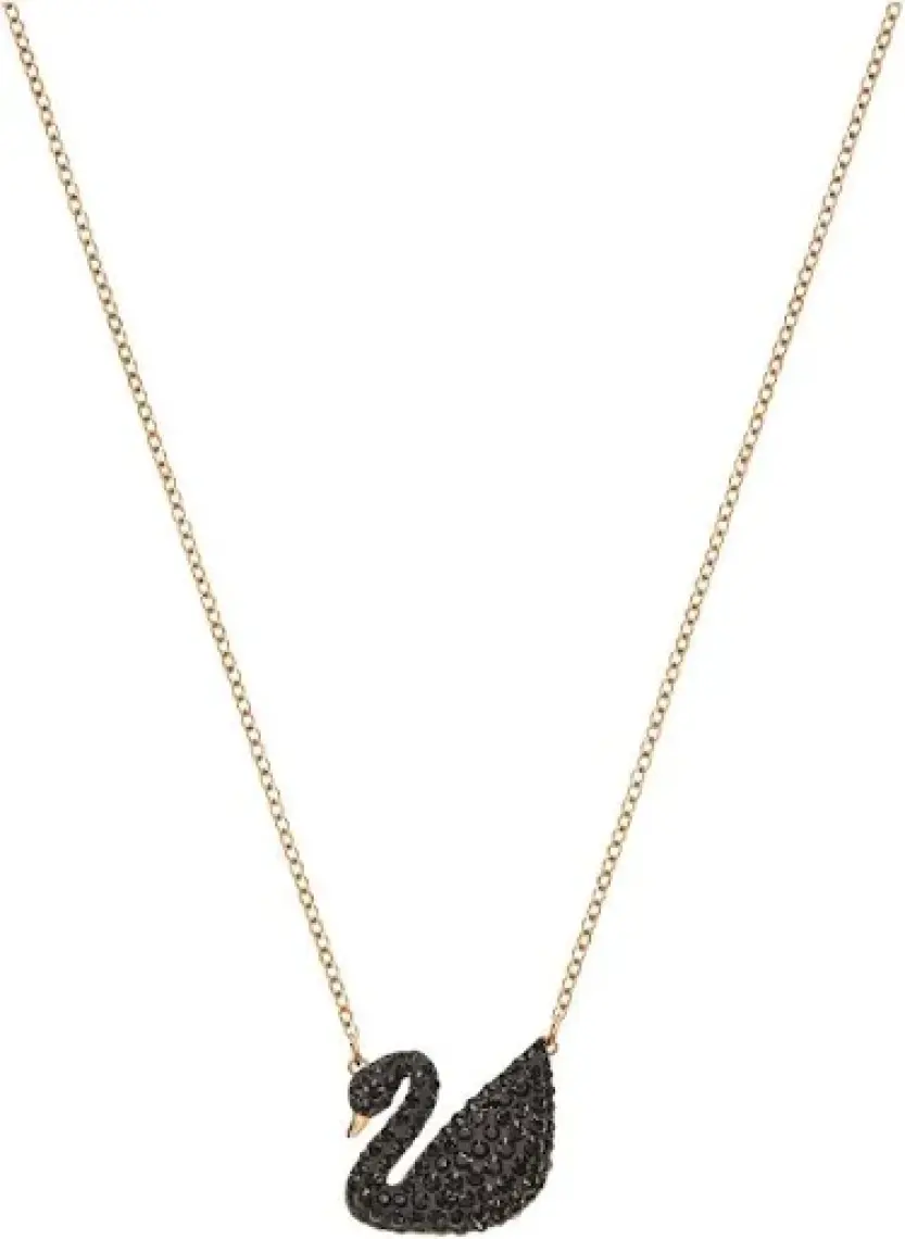 Swarovski Kolye Iconic Swan Rose-Black 5204134