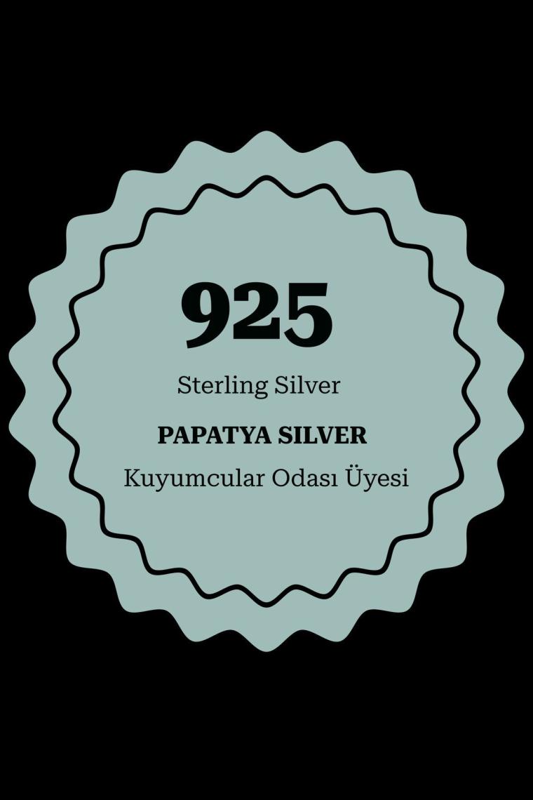 Kovac Kadın 925 Ayar Gümüş 100 Dilde Seni Seviyorum Taşı Kalp Kolye