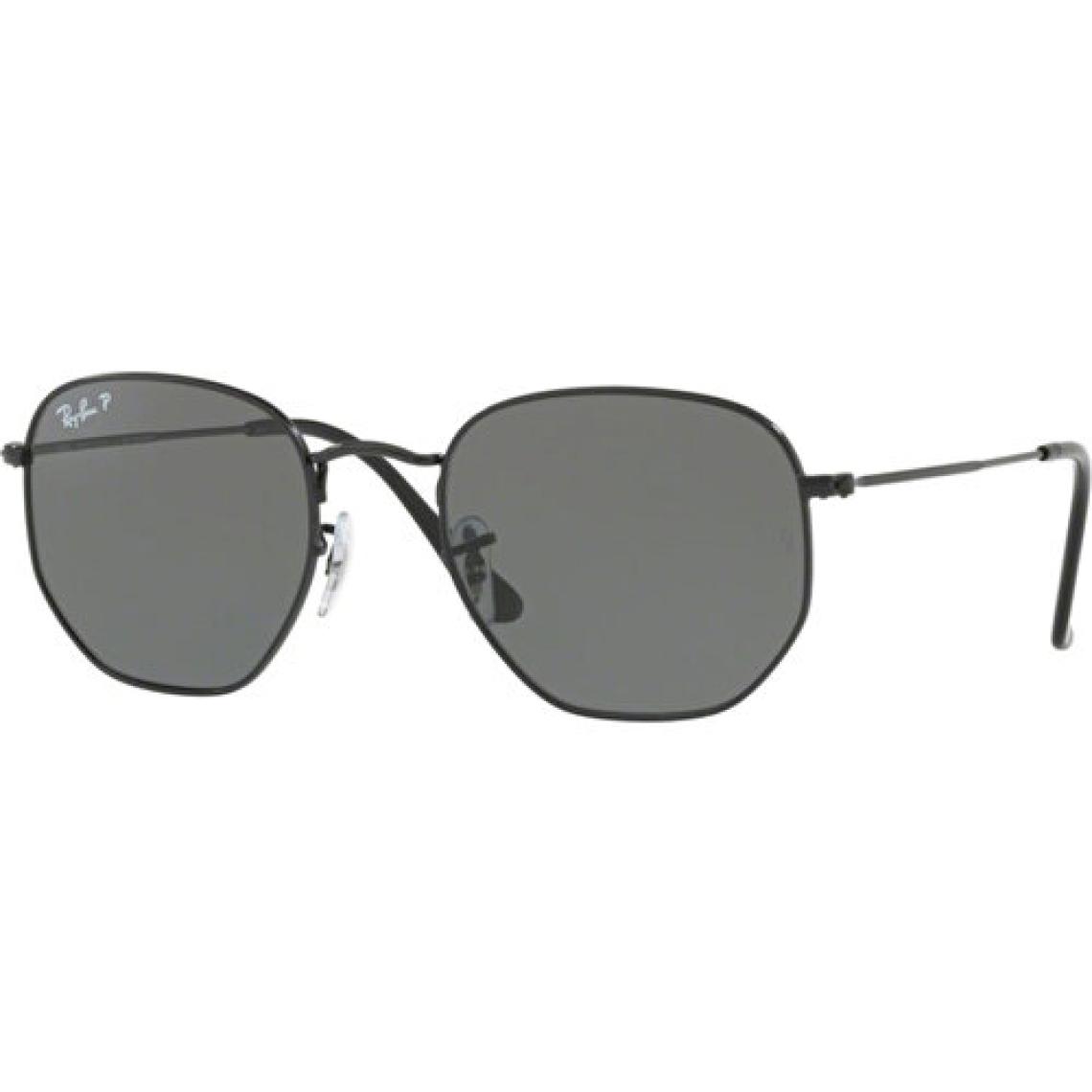 Ray-Ban Hexagonal 3548N 002/58 Black-Green Unisex Güneş Gözlüğü
