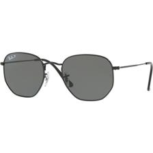 Ray-Ban Hexagonal 3548N 002/58 Black-Green Unisex Güneş Gözlüğü