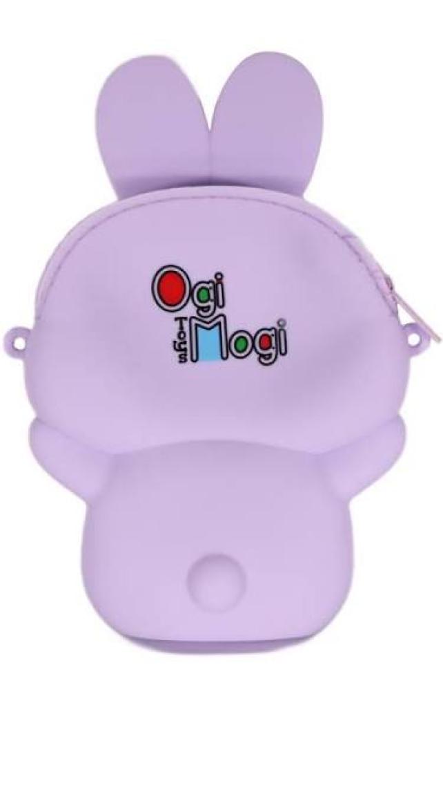 Ogi Mogi Toys Silikon Mor Tavşan Omuz Çantası