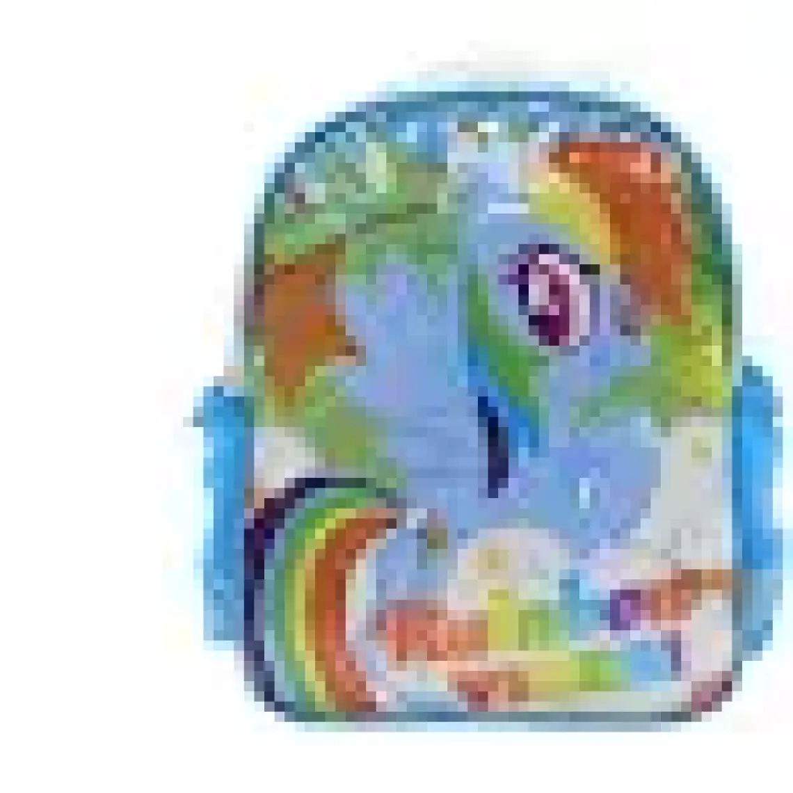 Pony 5222 Pony Anaokulu Çantası Mono Up Raınbow