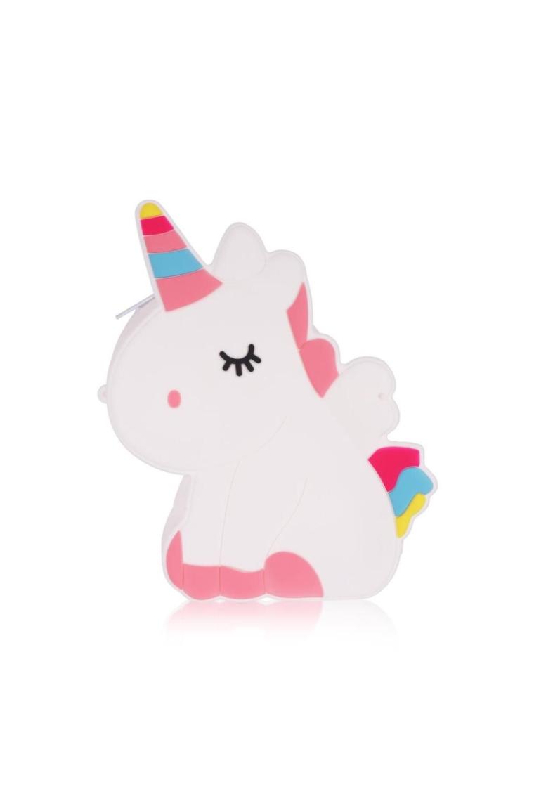 Ogi Mogi Toys Silikon Beyaz Unicorn Omuz Çantası