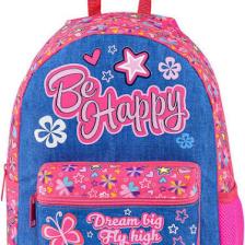 Muggle 2 Bölmeli Be Happy Anaokulu Çantası Pembe MU-7488