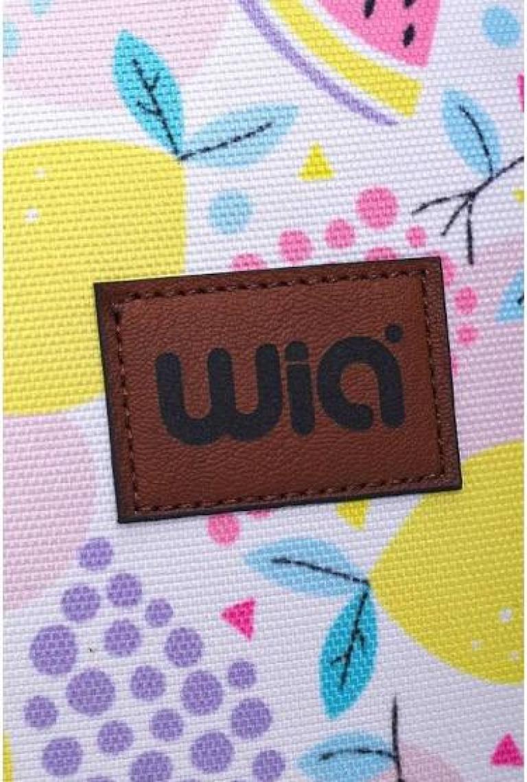 Wia Eğlenceli Baskı Tek Bölmeli Kreş Çanta WCAN6003-214 214