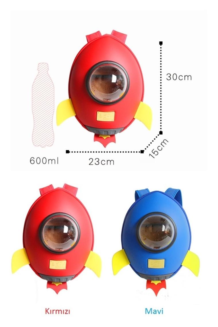 Rocket Anaokulu Sırt Çantası / Mavi