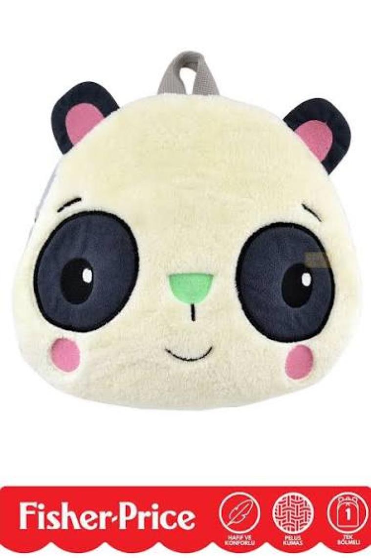 Fisher-Price Sevimli Peluş Hayvanlar Mini Boy Tek Bölmeli Hafif ve Konforlu Askılı Çocuk Sırt Çantası