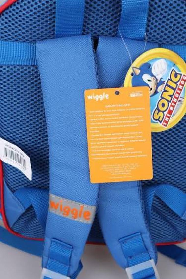 Sonic Yeni Sezon Lisanslı Sonıc "anaokul Çantası, Beslenme Çantası ve Kalem Çantası Okul Seti