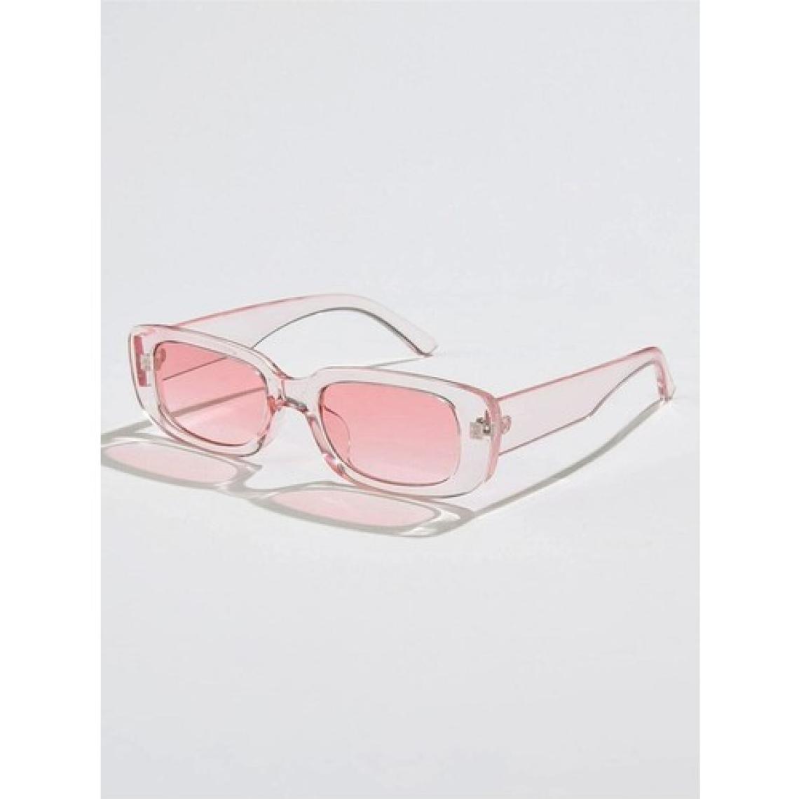 Chunky Frame Vintage Turuncu Cam Güneş Gözlüğü