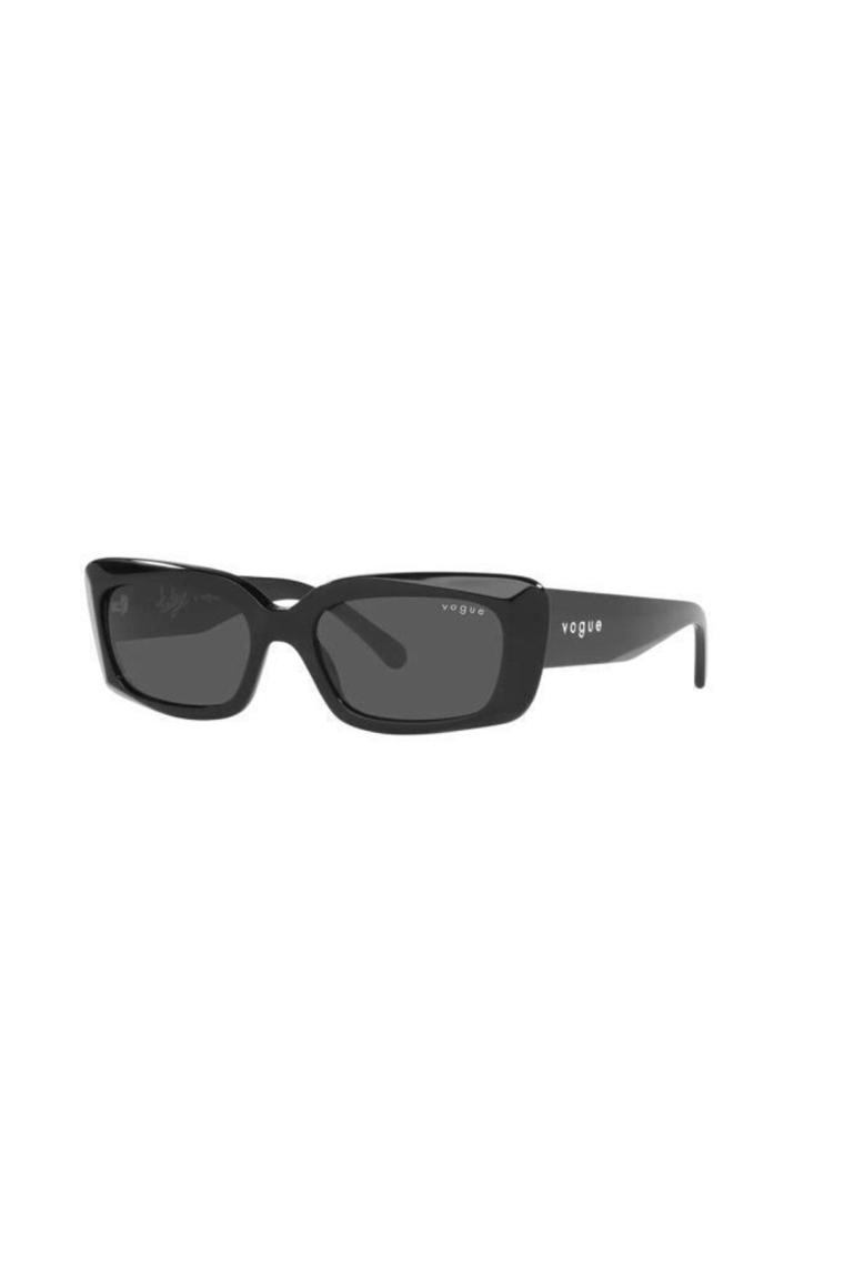 Vogue Hailey Bieber VO5440S W44/87 Black-Dark Grey Kadın Güneş Gözlüğü
