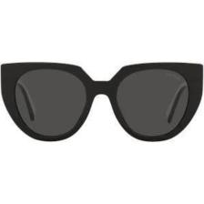 Prada 14WS 09Q5S0 Black/White-Dark Grey Kadın Güneş Gözlüğü