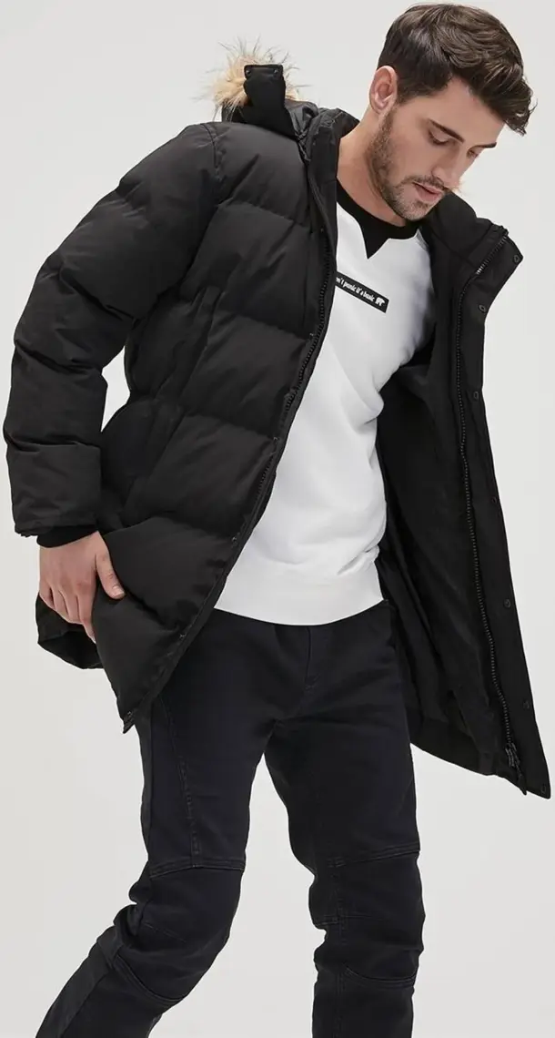 Bad Bear Pathfınder Coat Siyah Erkek Mont 20.02.13.001-C01