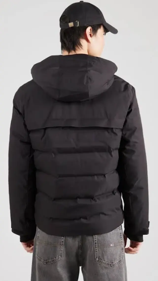 Jack & Jones Jcotarwın Puffer Siyah Erkek Mont 12225287-Black