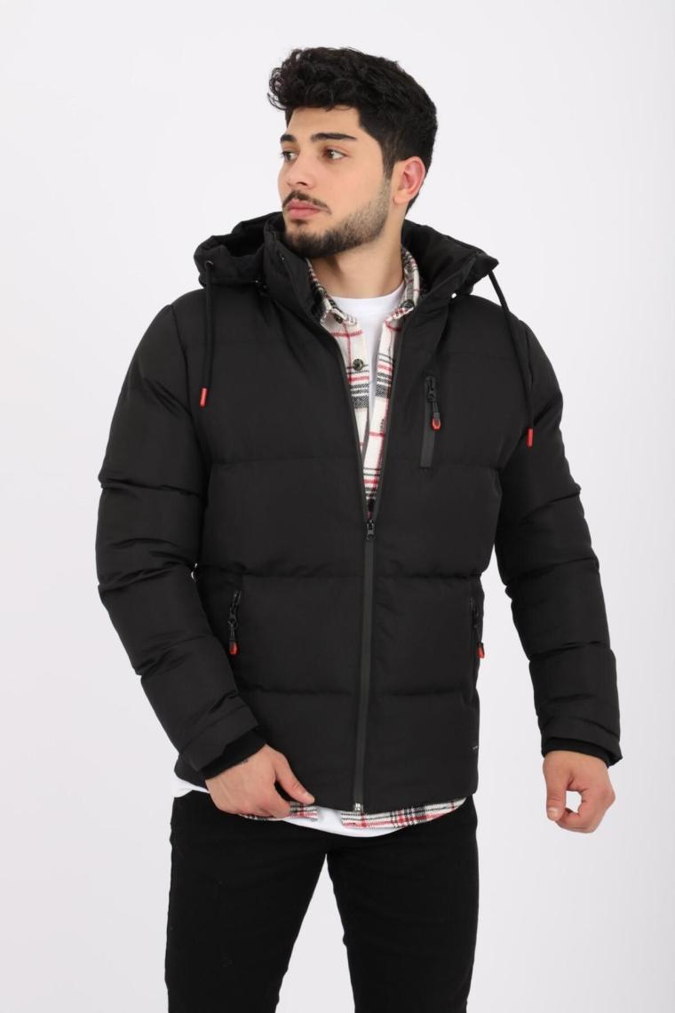 Göğüs Fermuarlı Geniş Dikişli Şişme Mont Pldp 2940-50263