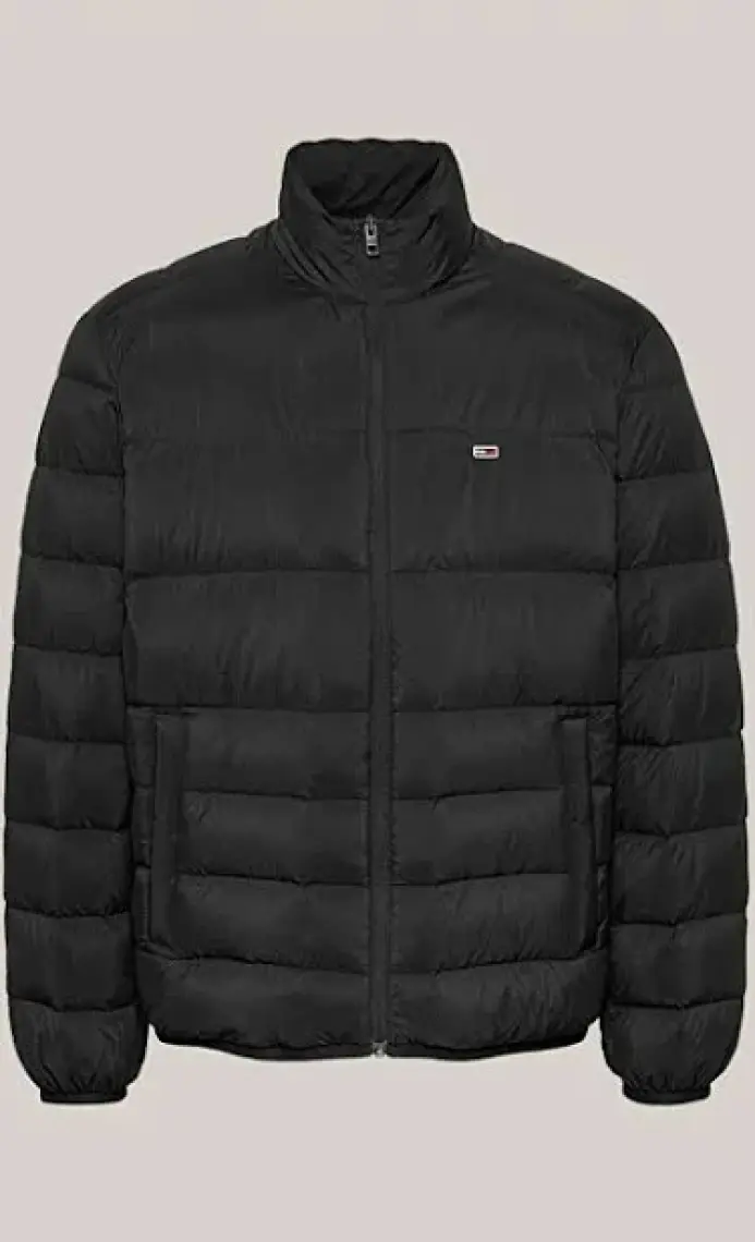 Tommy Jeans Kuş Tüyü Dolgulu Regular Fit Dik Yaka Mont Erkek Mont DM0DM20686 Bds