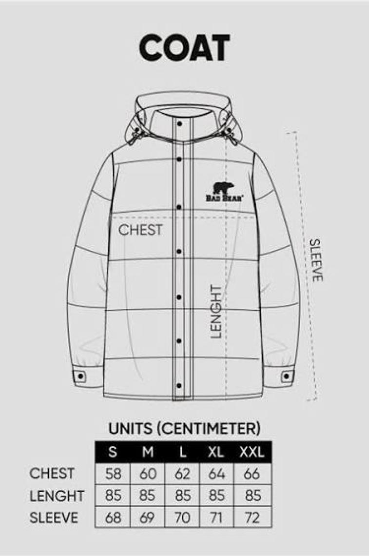 Bad Bear Pathfınder Coat Siyah Erkek Mont 20.02.13.001-C01