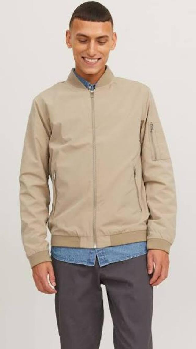Jack & Jones Fermuarlı Bomber Ceket