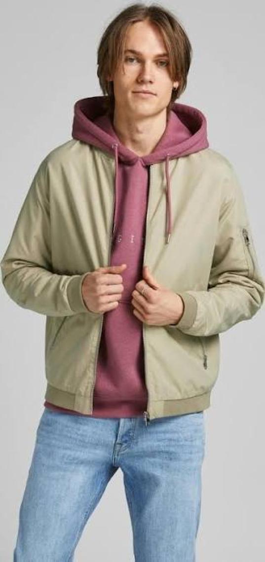 Jack & Jones Fermuarlı Bomber Ceket