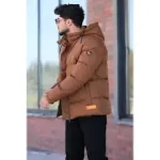 Stil Kombin Çıkarılabilir Kapşonlu Armalı İçi Kürklü Şişme Mont 2911_50213