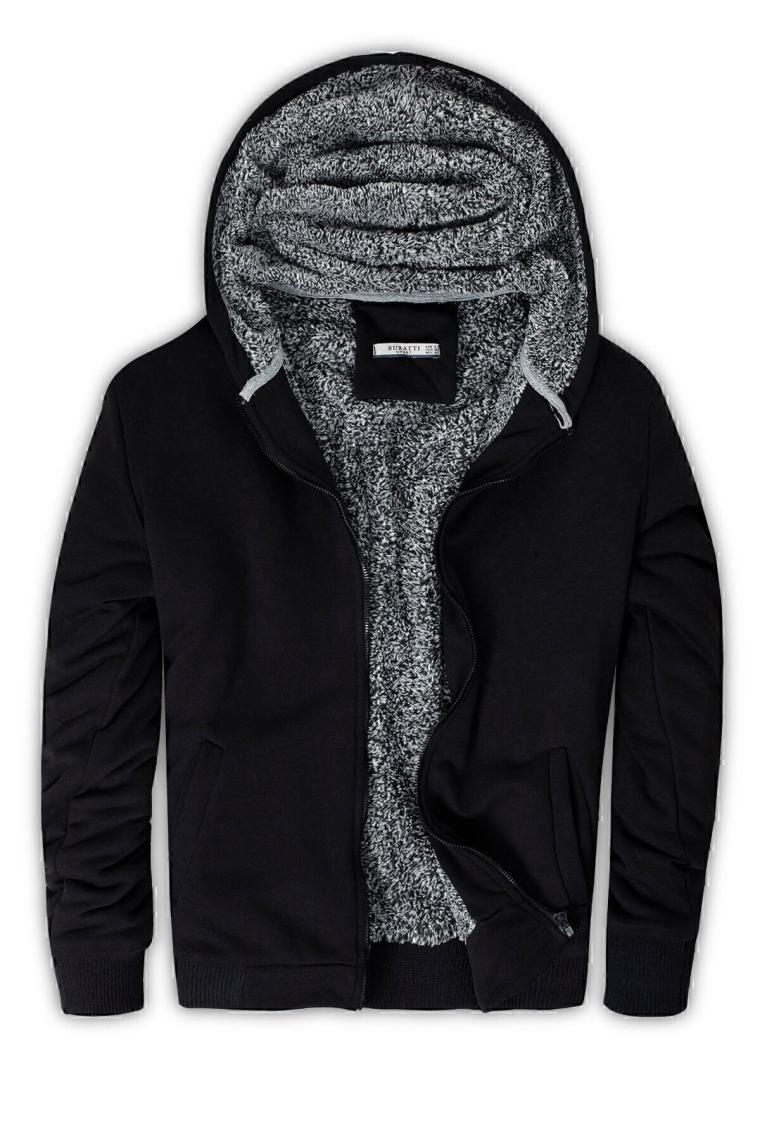 Buratti İçi Kürklü Kapüşonlu Sweat Slim Fit Erkek SWEAT 575708