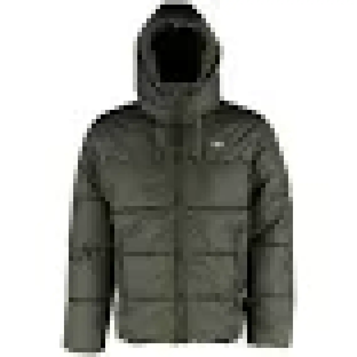 Lee Regular Fit Normal Kesim Kapüşonlu Haki Şişme Mont