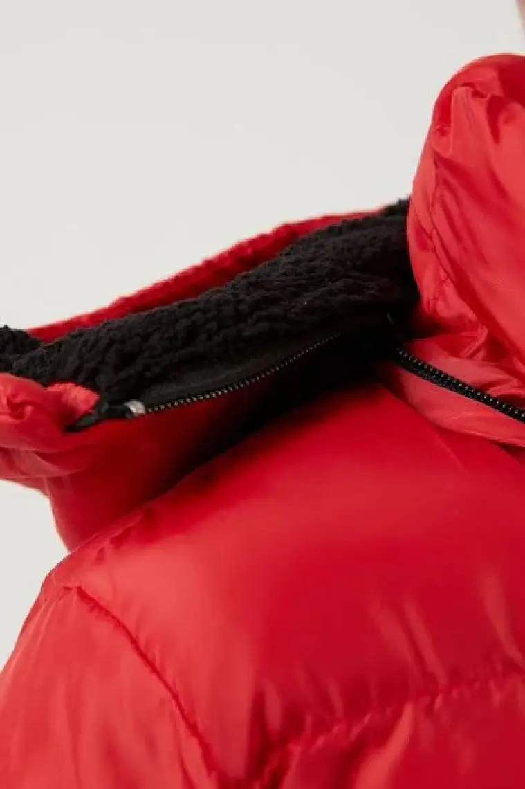 İçi Peluş Astarlı Çıkarılabilir Kapüşonlu Şişme Mont Erkek Çocuk MONT 57611967