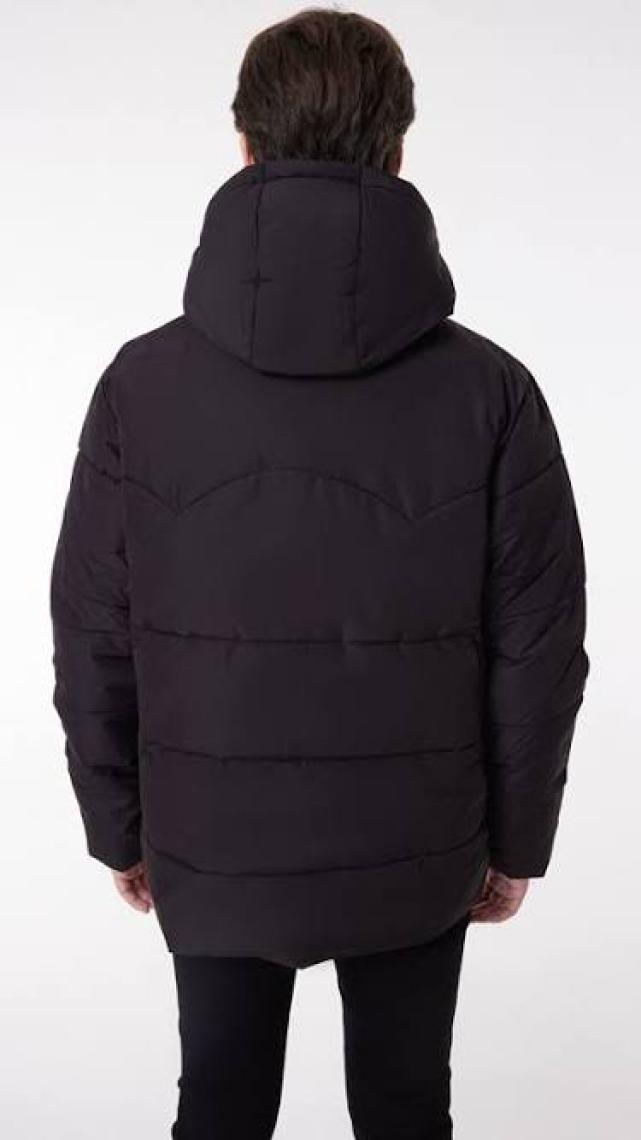 Lee Regular Fit Normal Kesim Kapüşonlu Haki Şişme Mont