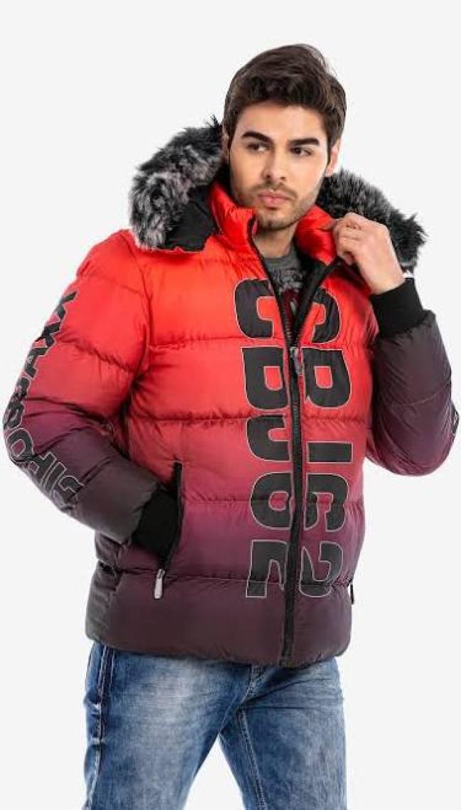Cipo & Baxx CM190 Kürklü Kışlık Erkek Mont