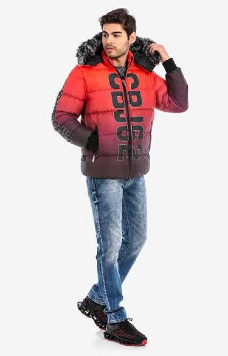 Cipo & Baxx CM190 Kürklü Kışlık Erkek Mont