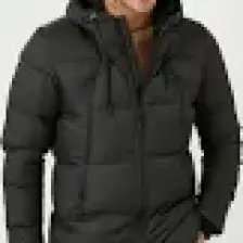 Buratti Kapüşonlu Suya ve Rüzgara Dayanıklı Soğuk Geçirmez Slim Fit Mont Erkek MONT 5717101