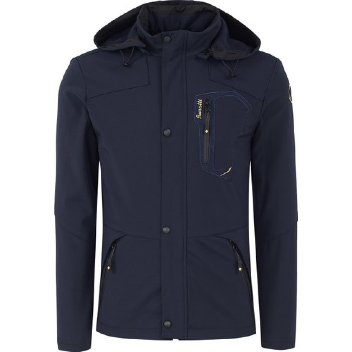 Buratti Çıkarılabilir Kapüşonlu Suya Dayanıklı SoftShell Mont Erkek MONT 497LUIS