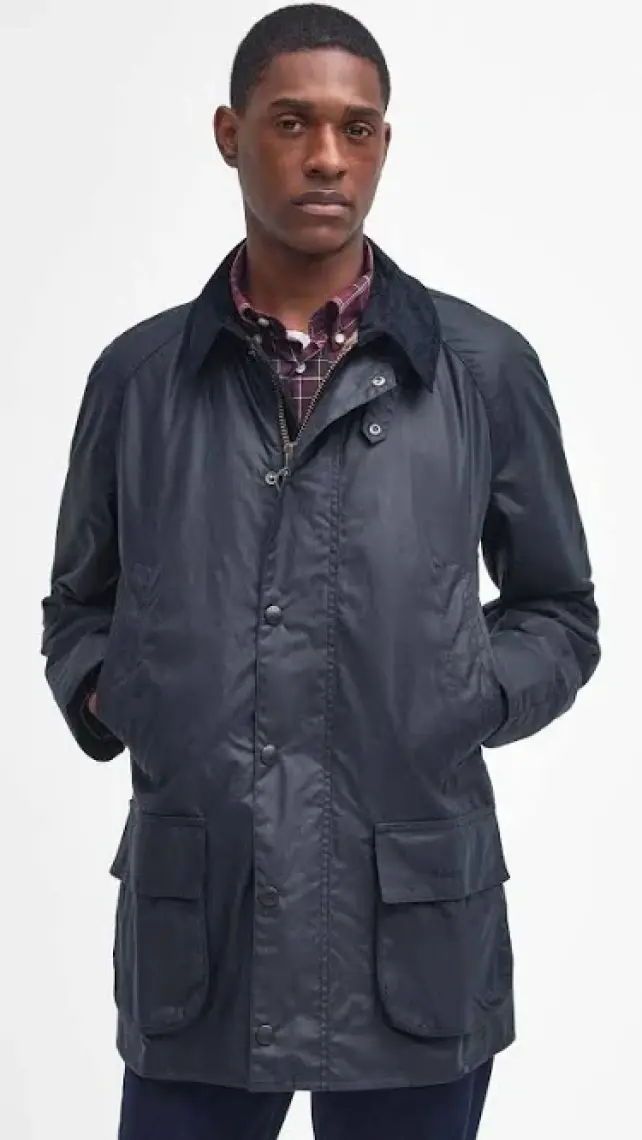 Barbour Bristol Yağlı Ceket NY92 Navy