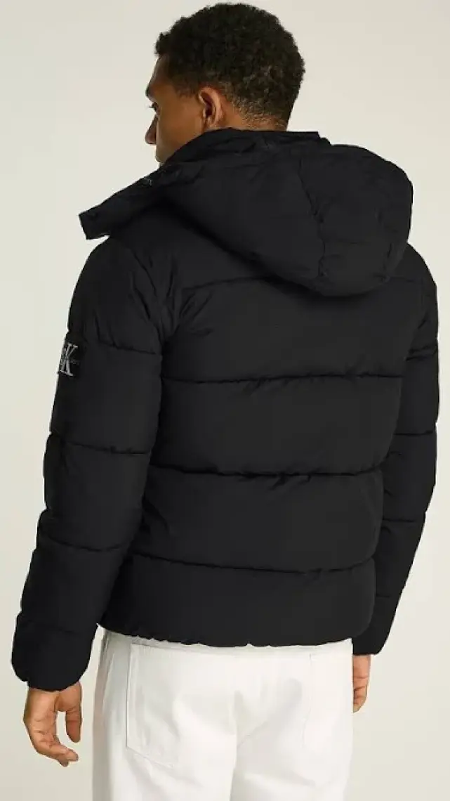 Calvin Klein Jeans Siyah Erkek Mont J30J326104BEH Essentıals Non Down