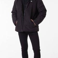 Lee Regular Fit Normal Kesim Kapüşonlu Haki Şişme Mont