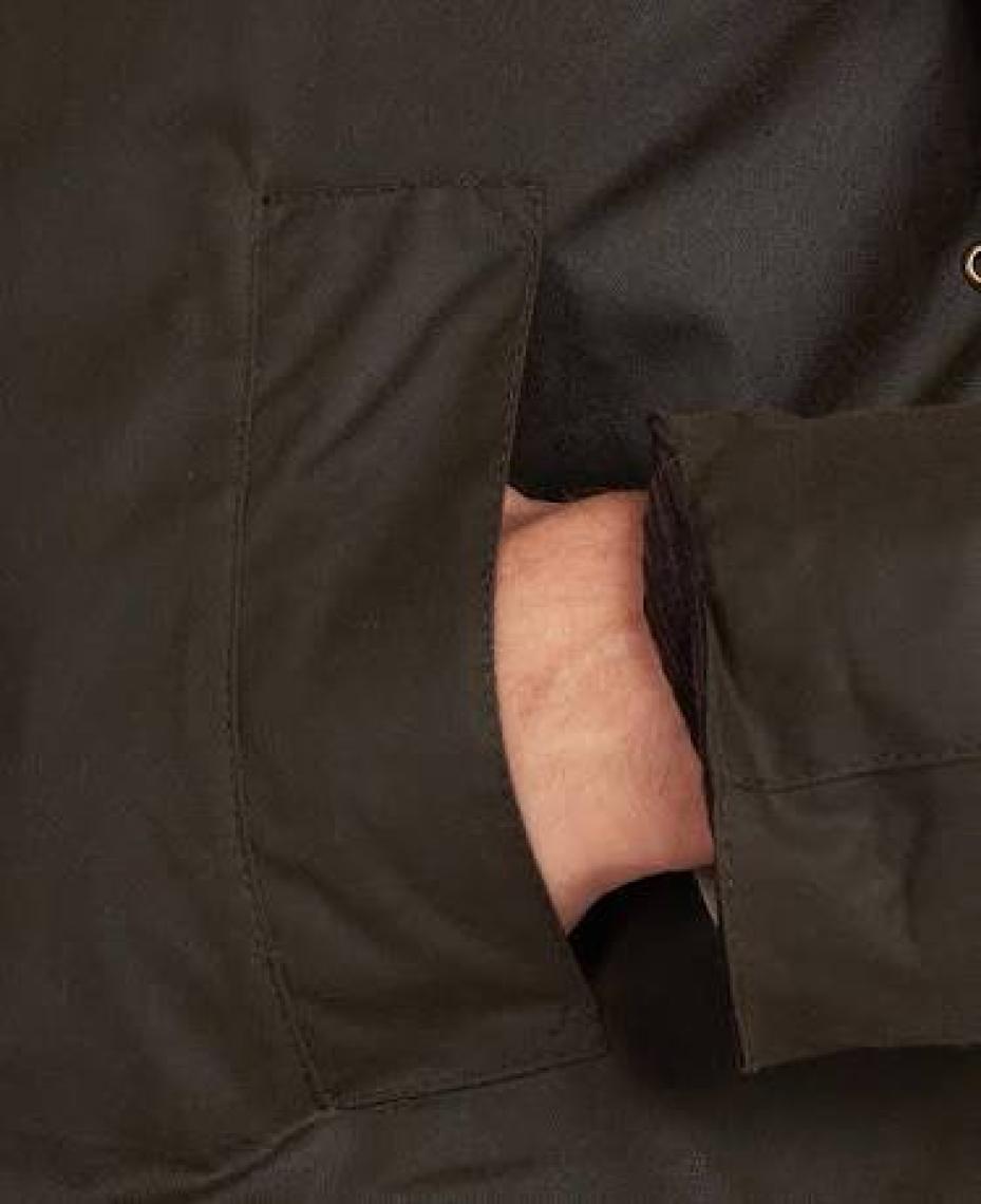 Barbour Ashby Yağlı Ceket OL71 Olive