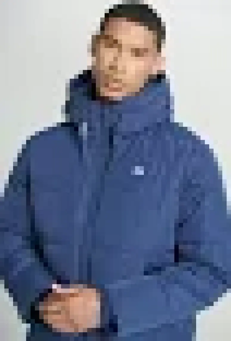 Lee Regular Fit Normal Kesim Kapüşonlu Haki Şişme Mont