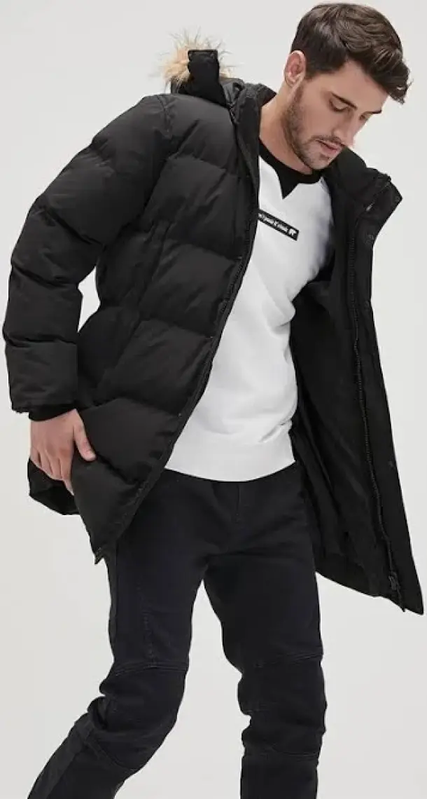 Bad Bear Pathfınder Coat Siyah Erkek Mont 20.02.13.001-C01