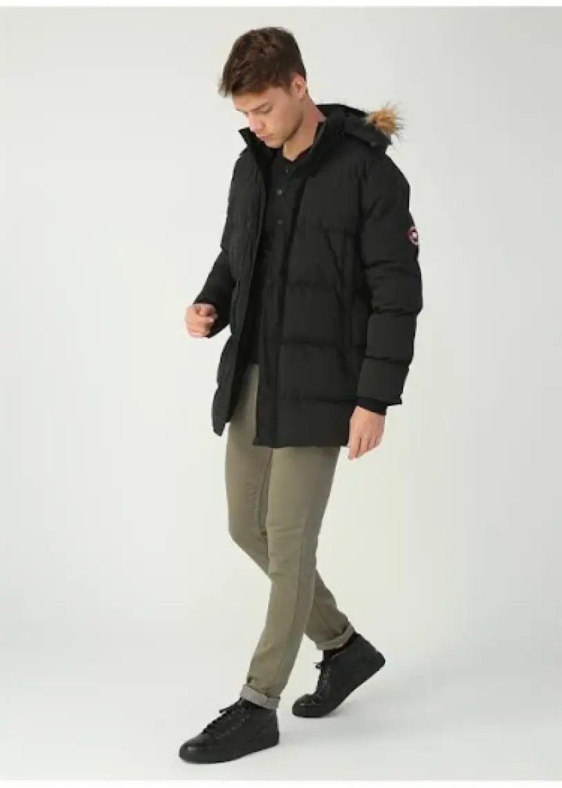 Bad Bear Pathfınder Coat Siyah Erkek Mont 20.02.13.001-C01