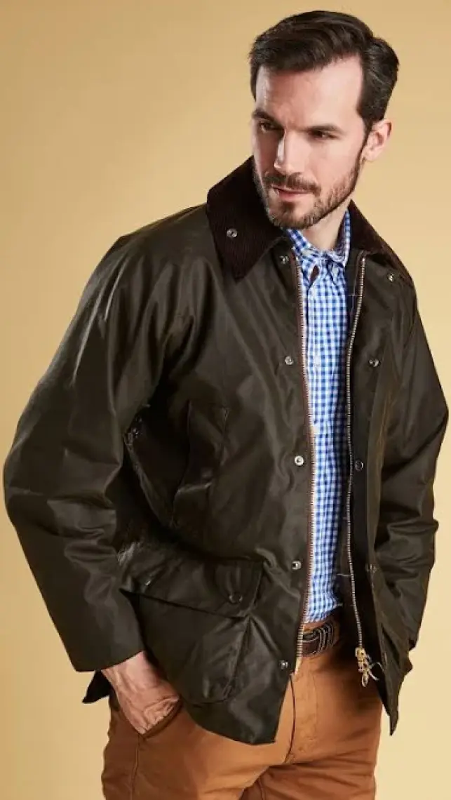 Barbour Classic Bedale Unisex Yağlı Ceket OL71 Olive