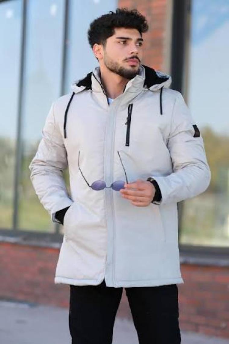 Stil Kombin Içi Kürk Astarlı Su Geçirmez Mont&kaban&parka