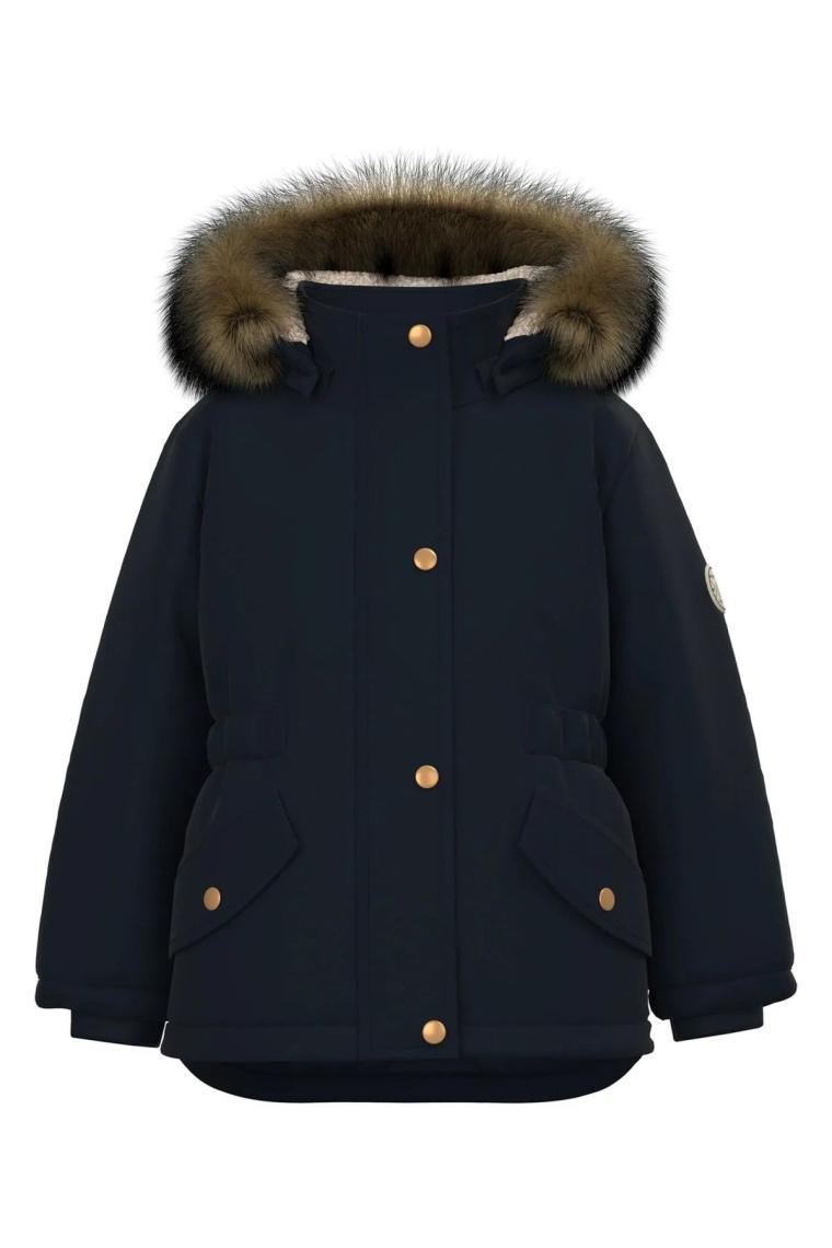 Name İt Siyah Kadın Mont NMFMARLIN PARKA JACKET PB