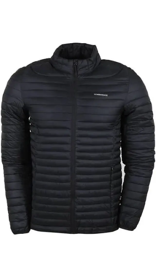 Lumberjack SN21 Perry Coat Siyah Mont