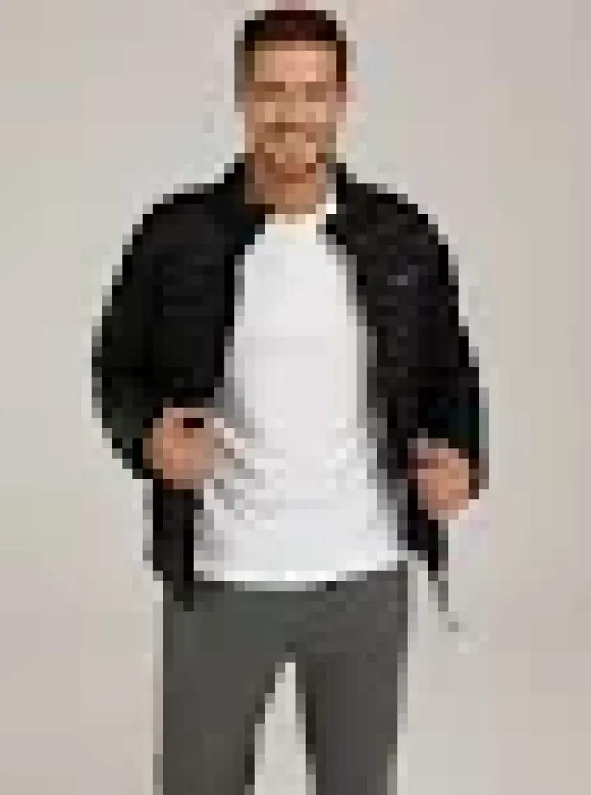 Lumberjack SN21 Perry Coat Siyah Mont