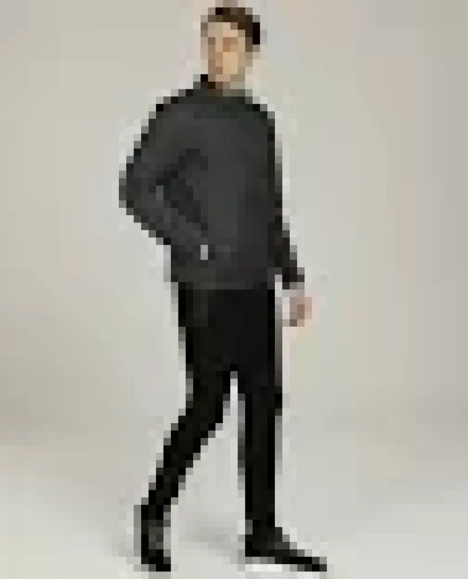 Lumberjack SN21 Perry Coat Siyah Mont