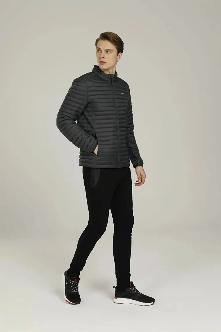 Lumberjack SN21 Perry Coat Siyah Mont