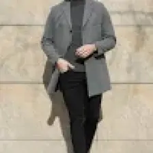 Buratti Slim Fit Pamuklu Düğmeli Kaşe Kaban Erkek Kaban 5840098