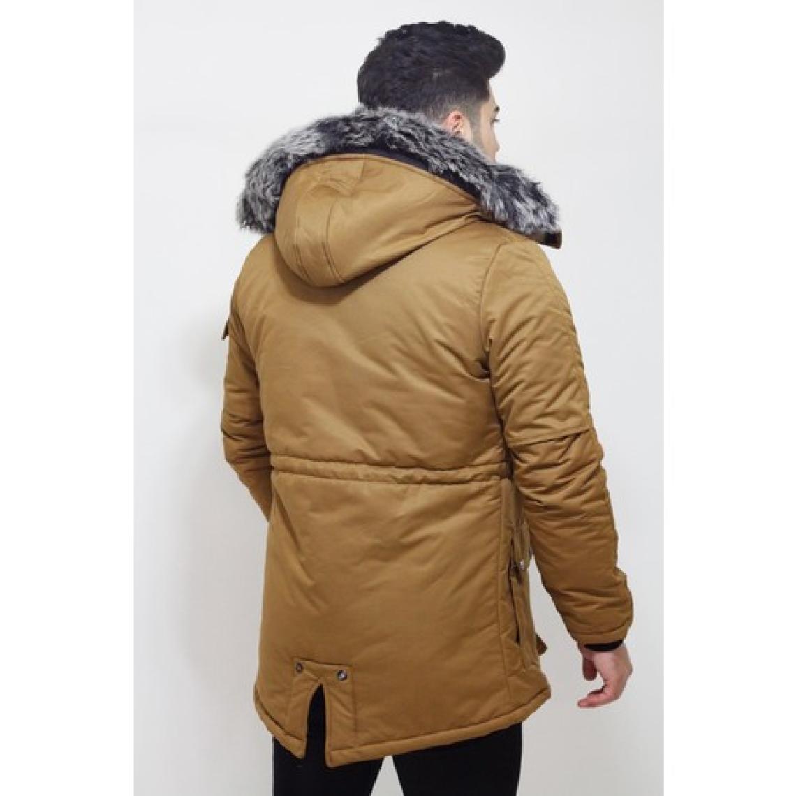 Stil Kombin King İçi Kürklü Kapşonlu Mont & Kaban