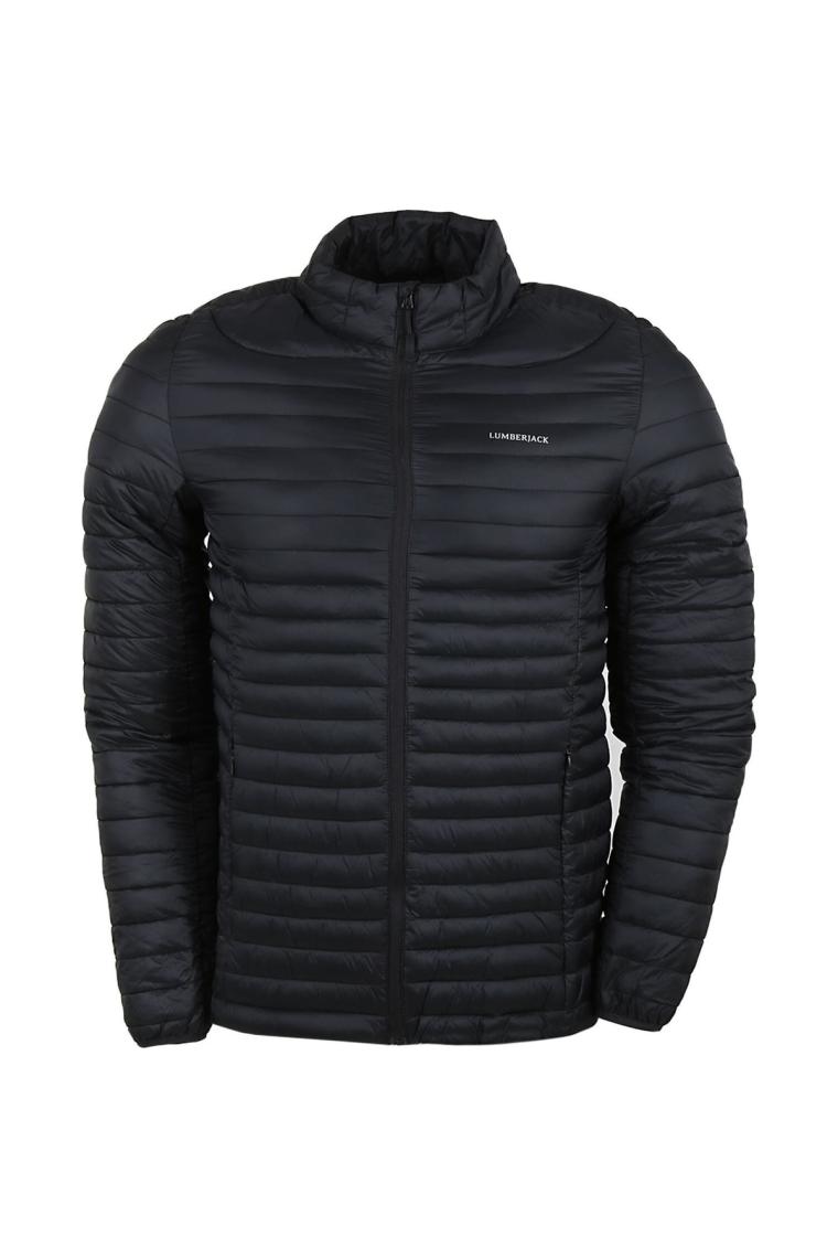Lumberjack M-SN21 Perry Coat Siyah Erkek Şişme Mont