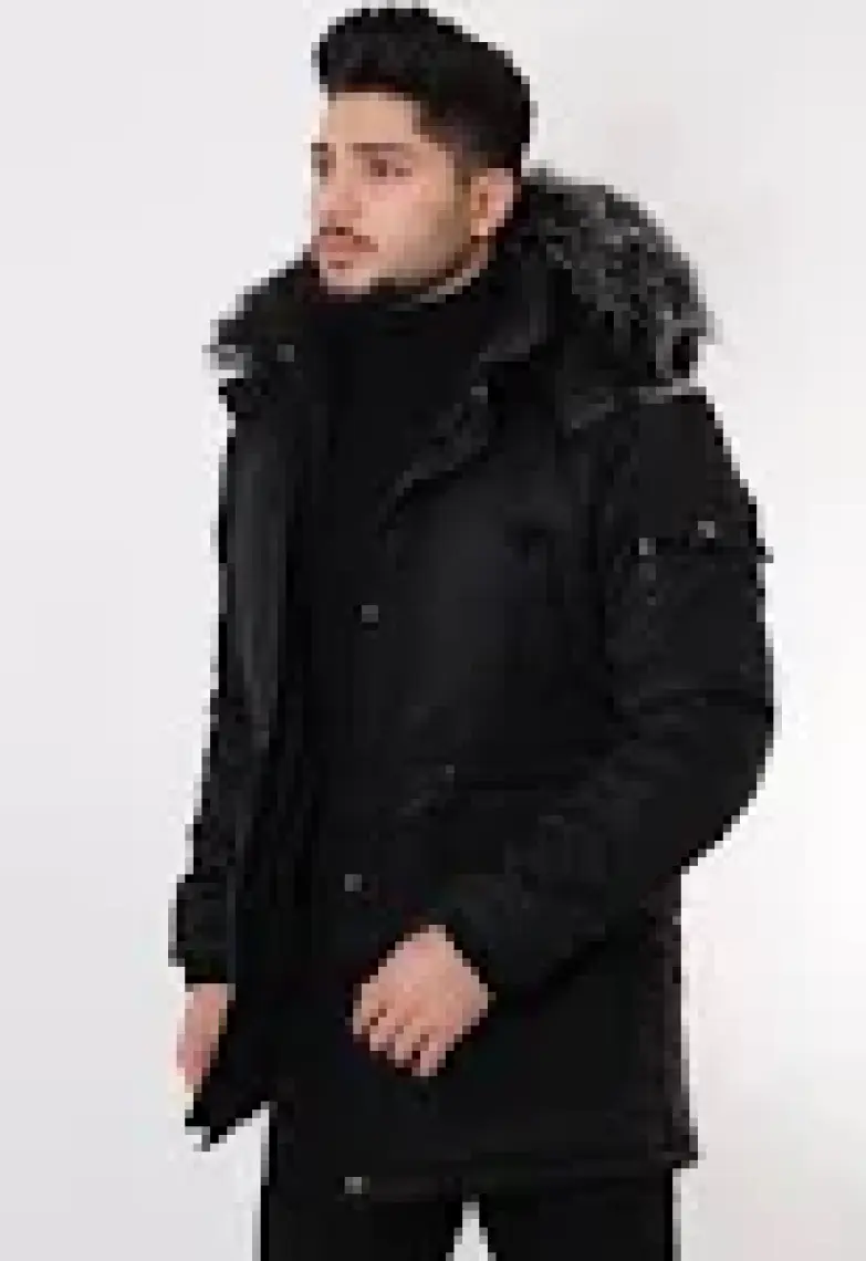 Stil Kombin King İçi Kürklü Kapşonlu Mont & Kaban